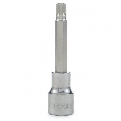 1/2" Galvutė su 100L SPLINE antgaliu (prailginta) 1/2" Galvutė su 100L SPLINE antgaliu (prailginta)