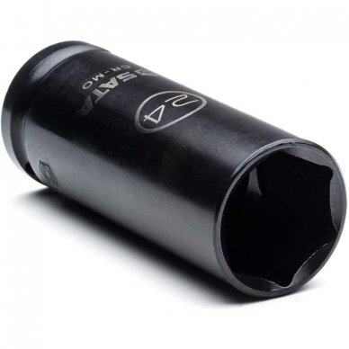 1/2" Prailgintų smūginių galvučių rinkinys (10-24mm)(13vnt) (plonasienės) 2 1/2" Prailgintų smūginių galvučių rinkinys (10-24mm)(13vnt) (plonasienės) 2