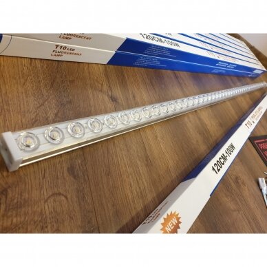 120cm Šviestuvas 6500K (Šaltai balta) 1 120cm Šviestuvas 6500K (Šaltai balta) 1