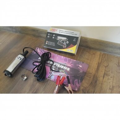Elektrinis tepalo/kuro siurblys 12V Onex OX-5051 9