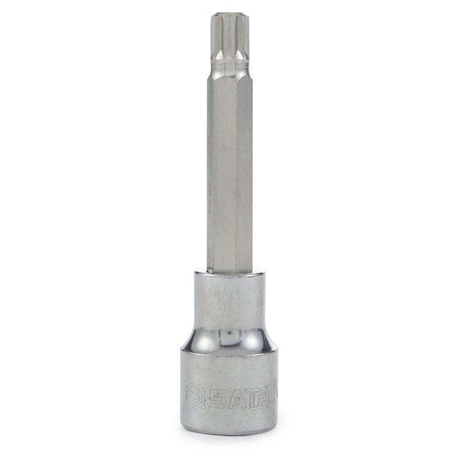 1/2" Galvutė su 100L SPLINE antgaliu (prailginta) 1/2" Galvutė su 100L SPLINE antgaliu (prailginta)