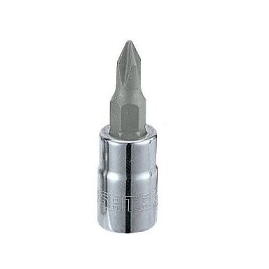 1 / 4" Galvutė su 37L PHILLIPS antgaliu 1 / 4" Galvutė su 37L PHILLIPS antgaliu