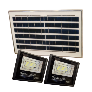2 x halogeninė lempa su saulės kolektoriumi, galia 50W 1 2 x halogeninė lempa su saulės kolektoriumi, galia 50W 1