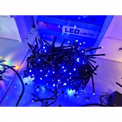 300 LED Kalėdinė girlianda "Šaka"  FLASH (mėlyna)