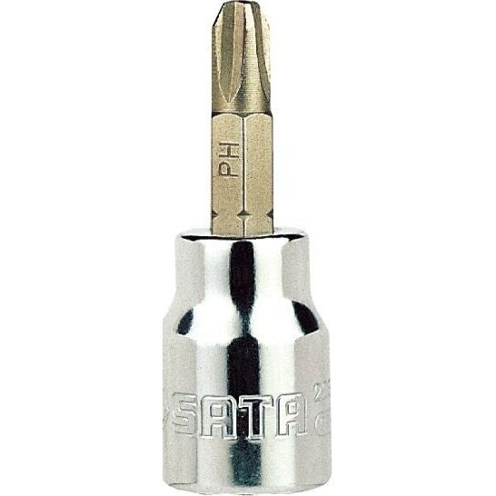 3/8" Galvutė su PHILLIPS antgaliu 3/8" Galvutė su PHILLIPS antgaliu