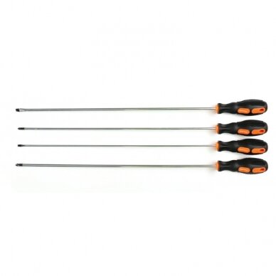 4 dalių ilgų atsuktuvų rinkinys. KD10945 4 dalių ilgų atsuktuvų rinkinys. KD10945