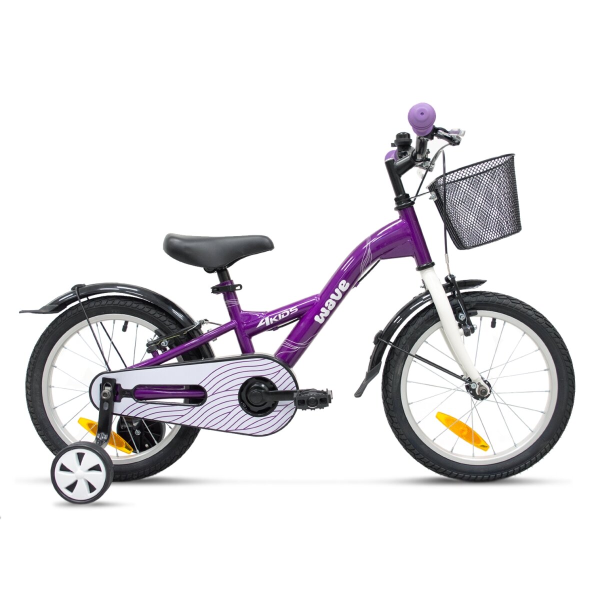 4KIDS Wave 16" // 1G, dydis 9.5" (24 cm) (violetinė) 4KIDS Wave 16" // 1G, dydis 9.5" (24 cm) (violetinė)