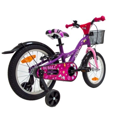 4KIDS Bubble 16" dydis 10" (25.5 cm) (aliuminis, violetinė) 1 4KIDS Bubble 16" dydis 10" (25.5 cm) (aliuminis, violetinė) 1