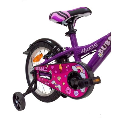 4KIDS Bubble 16" dydis 10" (25.5 cm) (aliuminis, violetinė) 3
