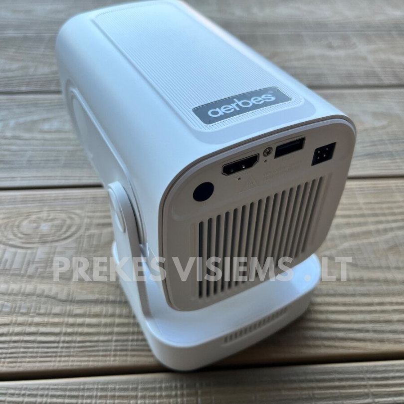 LED projektorius 4K / 1080p su Android 11, WiFi, valdikliu ir garso sistema 4