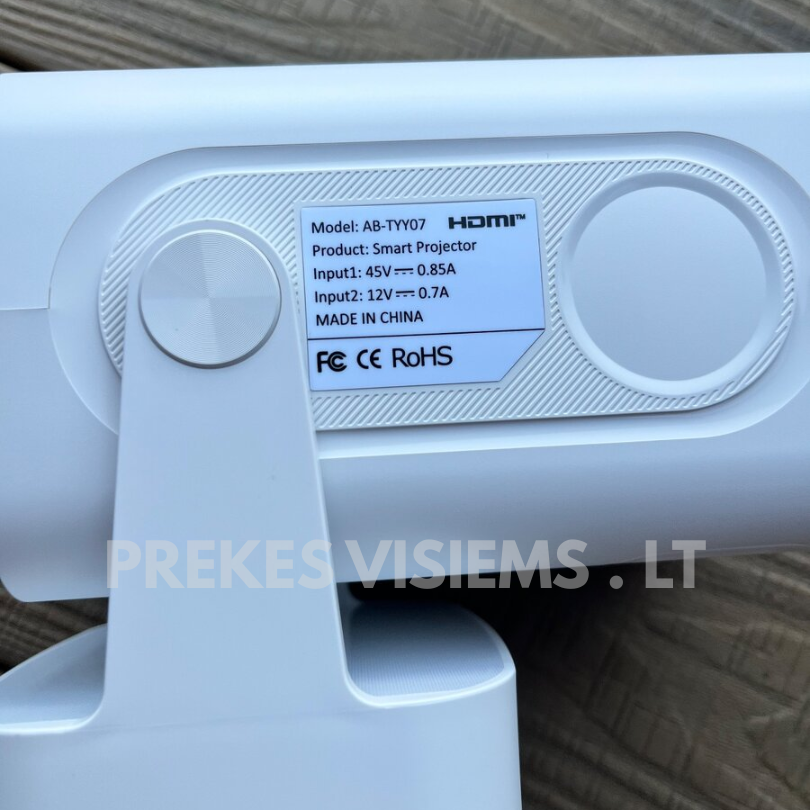 LED projektorius 4K / 1080p su Android 11, WiFi, valdikliu ir garso sistema 6 LED projektorius 4K / 1080p su Android 11, WiFi, valdikliu ir garso sistema 6