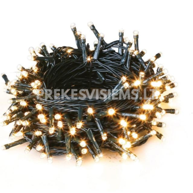 20m 300 LED lauko girlianda Šiltai balta
