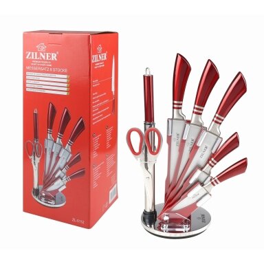 8 dalių peilių rinkinys ZL-5112