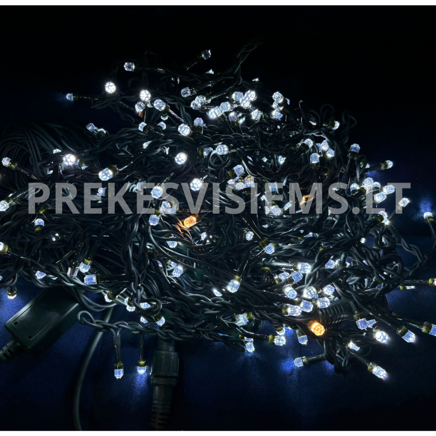 Lauko girlianda "Varvekliai" 25m 440 LED PRO RB FLASH 2 Lauko girlianda "Varvekliai" 25m 440 LED PRO RB FLASH 2