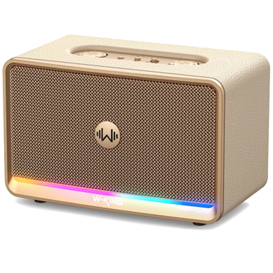 W-KING H330 Nešiojama kolonėlė 120W Retro stiliaus W-KING H330 Nešiojama kolonėlė 120W Retro stiliaus