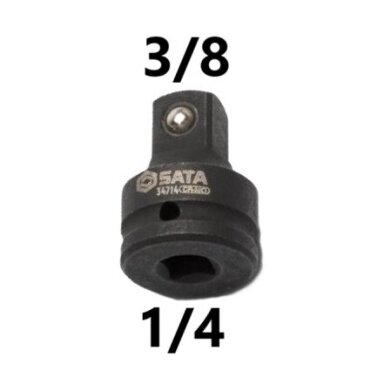 Adapteris smūginis 1/4'' - 3/8'' Adapteris smūginis 1/4'' - 3/8''