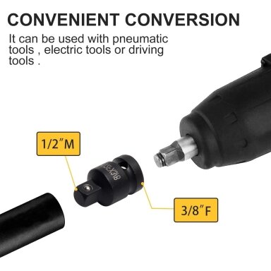 Adapterių smūginių rinkinys 6vnt. Adapterių smūginių rinkinys 6vnt.
