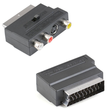 Adapteris SCART-3RCA Adapteris SCART-3RCA