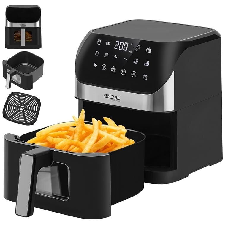 AIRFRYER 6L KD4108 GRUZDINTUVĖ 1
