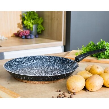 Akmens masės blynų keptuvė 28 cm ZL-2404