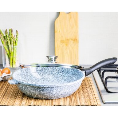 Akmens masės gili keptuvė 28 cm ZL-7081