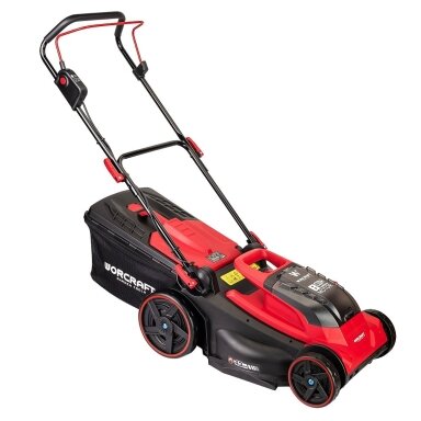 Akumuliatorinė vejapjovė WORCRAFT 40V (20V+20V) LI-ION Akumuliatorinė vejapjovė WORCRAFT 40V (20V+20V) LI-ION