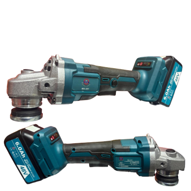 Akumuliatorinis kampinis šlifuoklis 48V 6Ah MEISTER TOOLS, MS-201