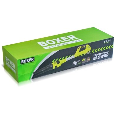 Akumuliatorinis lapų pūstuvas BOXER, BX-111 7