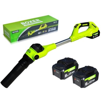 Akumuliatorinis lapų pūstuvas BOXER, BX-111 Akumuliatorinis lapų pūstuvas BOXER, BX-111