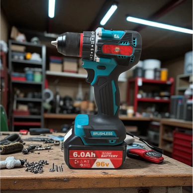 Akumuliatorinių įrankių rinkinys 4in1, Meister Tools, SR-910 1