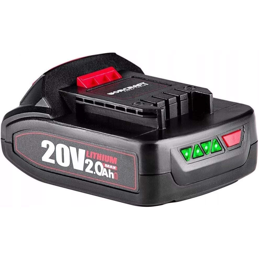Akumuliatorius akum.įrankiams WORCRAFT 20V 2.0Ah LI-ION 1