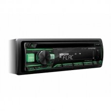 Alpine CDE-201R CD/USB MP3 magnetola su Aux įėjimu ir 2 RCA