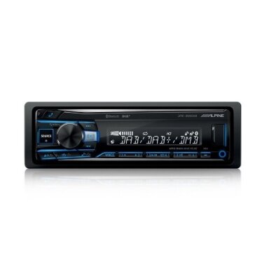 Alpine, UTE-204DAB USB MP3 magnetola su Bluetooth ir Aux įėjimu