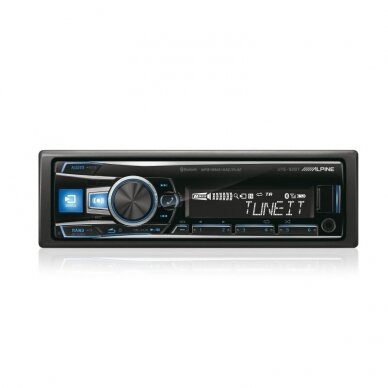 Alpine UTE-92BT USB MP3 magnetola su Bluetooth ir Aux įėjimu 2