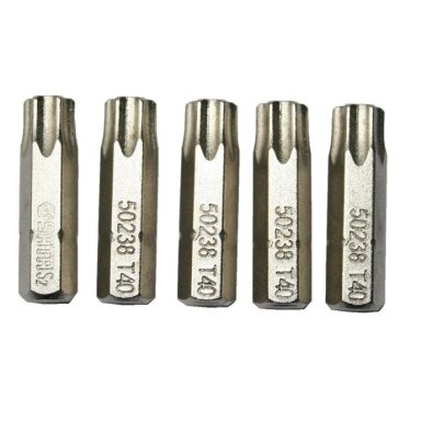 Antgalis TORX 1/4" (6.3mm), 5vnt. Antgalis TORX 1/4" (6.3mm), 5vnt.