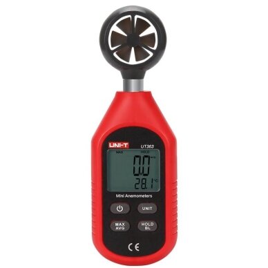 Anemometras mini UNI-T, UT363