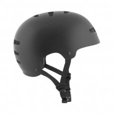 Apsauginis Šalmas TSG Evolution Solid Color Helmet Satin Dark Black L/XL