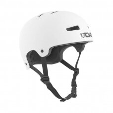 Apsauginis Šalmas TSG Evolution Solid Color Helmet Satin White L/XL