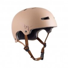 Apsauginis Šalmas TSG Evolution WMN Solid Color Helmet Satin Desert Dust S/M