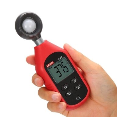 Apšviestumo matuoklis mini UNI-T, UT383