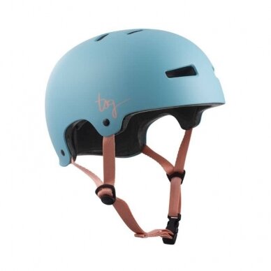 Apsauginis Šalmas TSG Evolution WMN Solid Color Helmet Satin Porcelain Blue L/XL Arba S/M