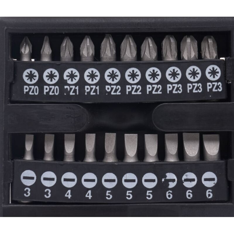 Atsuktuvų ir antgalių rinkinys 100 vnt., KD10957 2