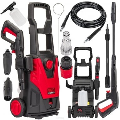 Aukšto slėgio plovimo įrenginys Red Technic RTMC0028 Aukšto slėgio plovimo įrenginys Red Technic RTMC0028