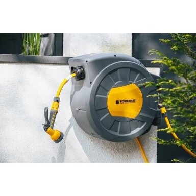 Automatinė sodo žarnos ritė Powermat, PM-ABNW-35M