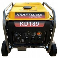 Benzininis elektros generatorius Kraft&Dele 8500W 230V KD189
