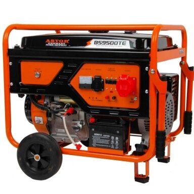 Benzininis generatorius BS-9500TE (trifazis)