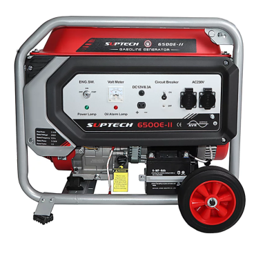 Benzininis generatorius SUPTECH 6500E-II (vienfazis)