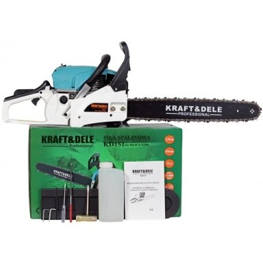 Benzininis grandininis pjūklas 1.47kw 45cm KD151