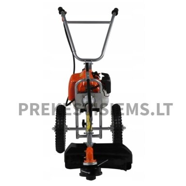 Benzininis trimeris su ratukais 1400W Boxer, BX-3216