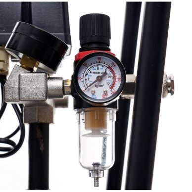 Betepalinis oro kompresorius 100L, 2 x 1500W, KD1387 12 Betepalinis oro kompresorius 100L, 2 x 1500W, KD1387 12